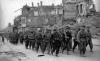 1944 год. Партизаны Минского соединения проходят по освобожденной столице