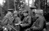 1943 г. Командир партизанской бригады имени Чапаева Х.А.Матевосян обсуждает с командирами план очередной операции