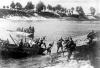 1944 год. Советские войска форсируют реку Днепр под Могилевом